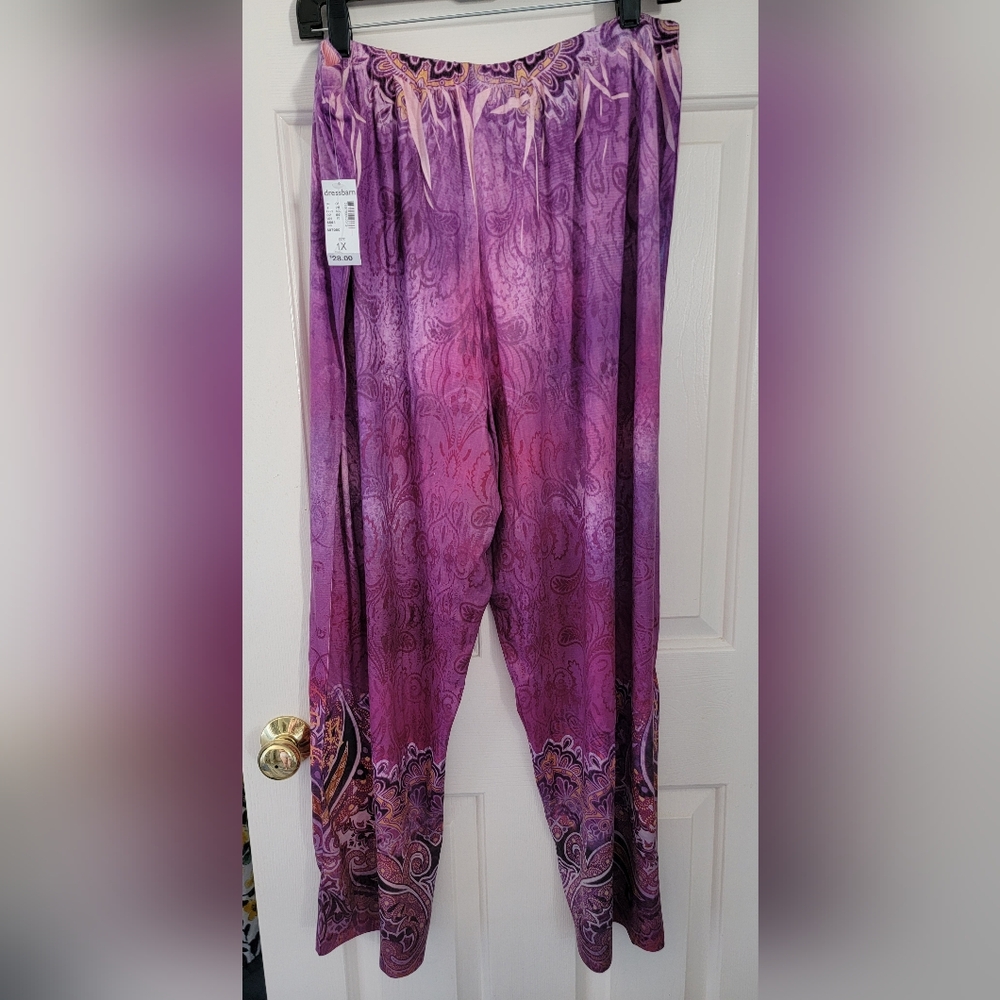 NWT Dressbarn Purple PJ Pants